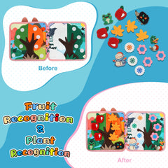 Lemrok Bunny Adventure Velcro shapes provide sorting and tactile feedback for learning