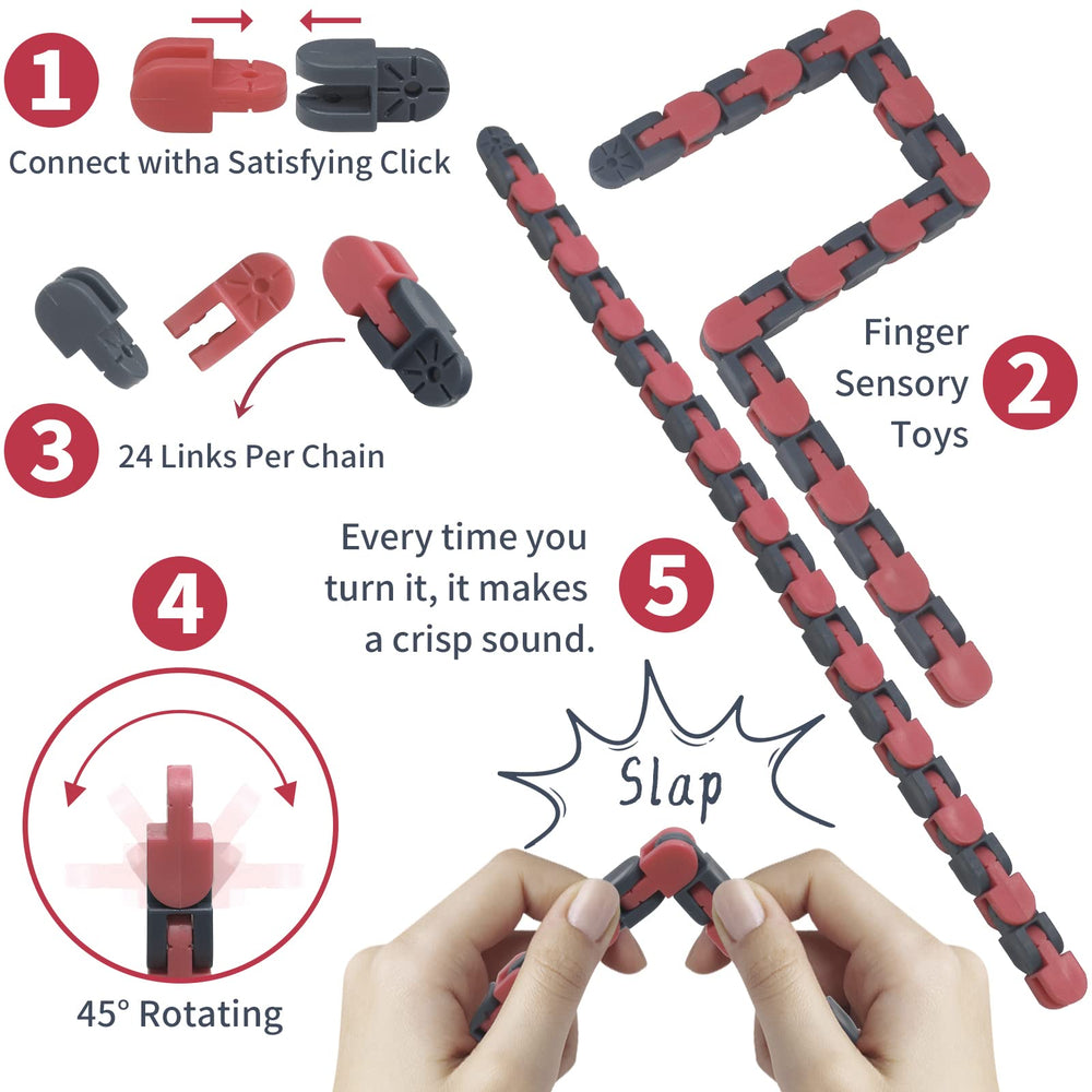 LENDOD Wacky Tracks close-up shows satisfying click sound and tactile feedback.