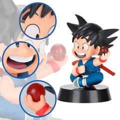 Lenporl DBZ display scene creates a mini anime world