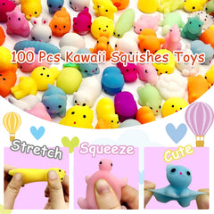 LENYOQIN animal squishies with soft touch texture for calming fidget activity.