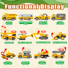 LerBao mini construction vehicles collection for varied, engaging play.