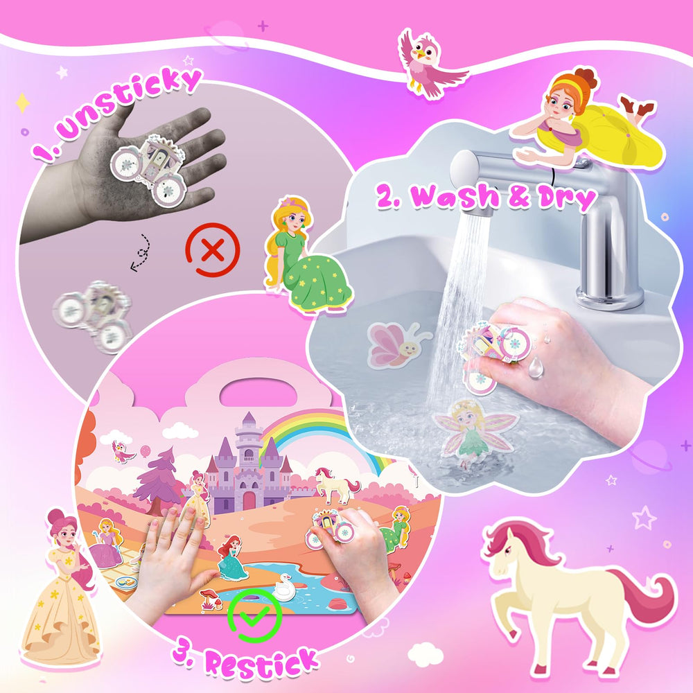 Lerifer sticker book Animals theme encourages exploration and early cognitive skills.