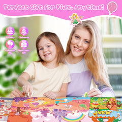 Lerifer sticker book Educational play fosters focus and fine motor practice.