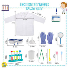 Lesheng space test tubes with stand ready for kid-friendly experiments