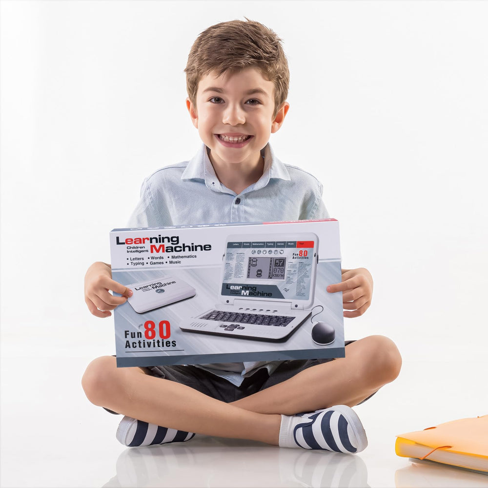 LESHITIAN Kids Laptop child using it at home learning setup