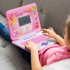 LESHITIAN Kids Laptop ergonomic design supports comfortable learning sessions.