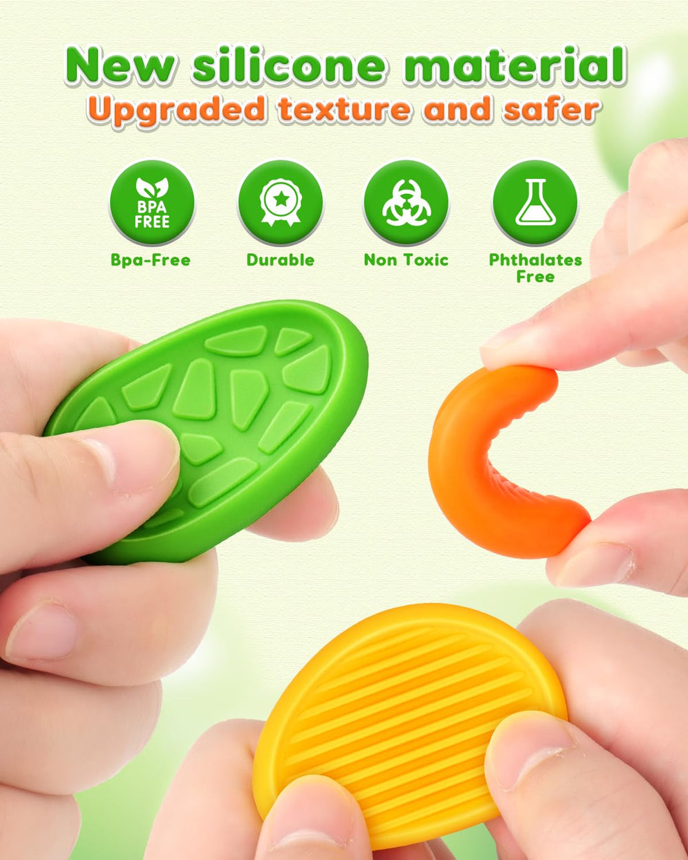 Lesong 48-pack offers a colorful, multi-texture experience for group activities.