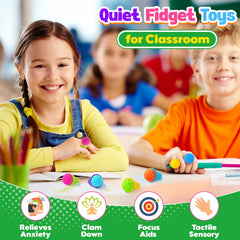 LESONG fidget rings DIY combinations demonstrate versatile sensory play for hands-on learning