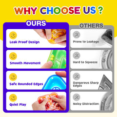 LESONG multi player fidget mazes enabling group play and sharing