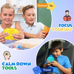 LESONG sensory maze toy handheld size fits small hands for easy play