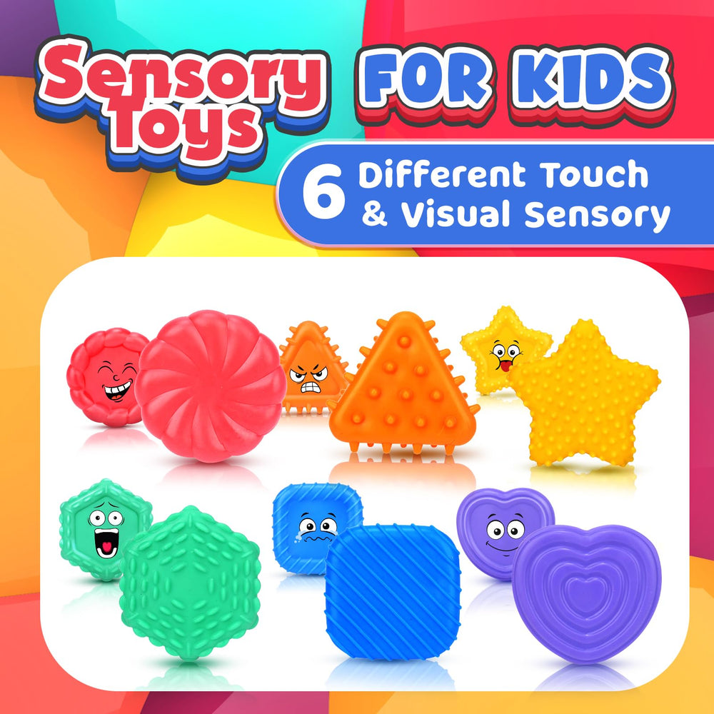 LESONG sensory toy with a hexagon face aids focus during learning activities