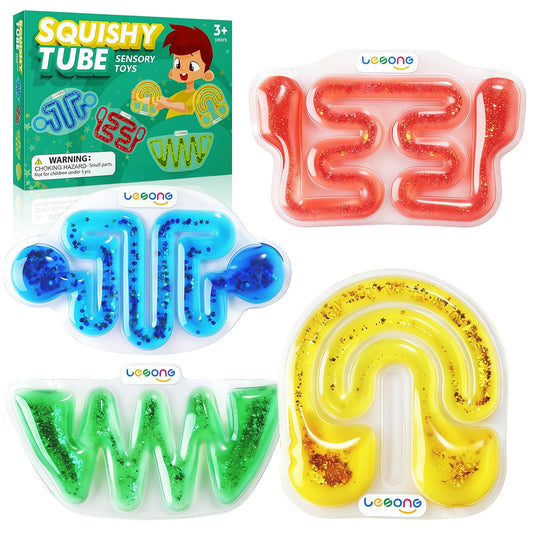 LESONG Sensory Tubes with twisted maze design soothe anxiety and improve focus.