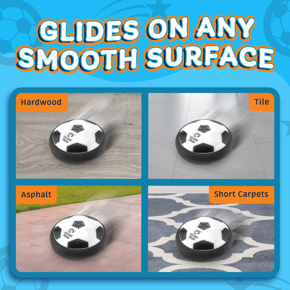 Let Loose Moose birthday gift idea for young soccer fans seeking active fun.