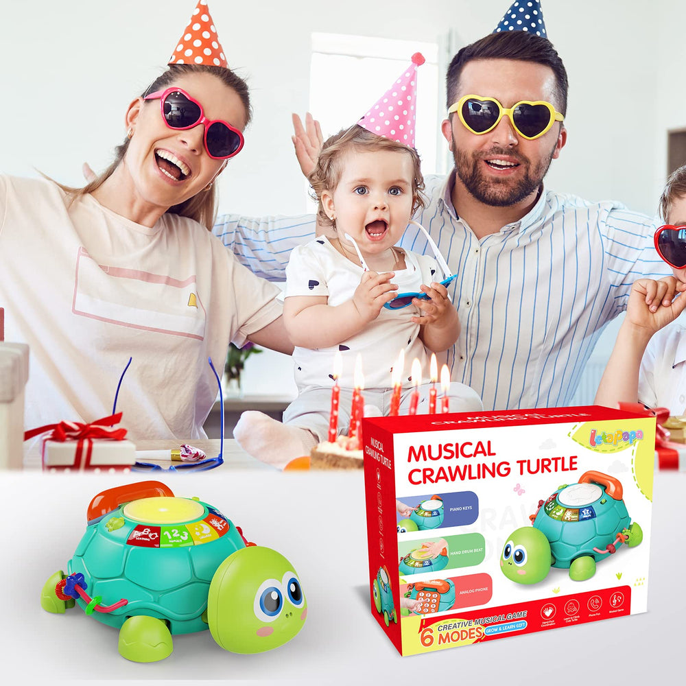 Letapapa BPA-free ABS turtle toy designed for safe play.