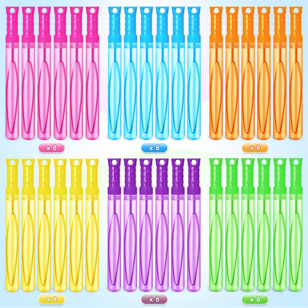Letapapa giant 2oz bubble solution wand creates large bubbles for celebrations