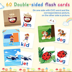 Letapapa letter blocks for tactile phonics practice with vowels and consonants.