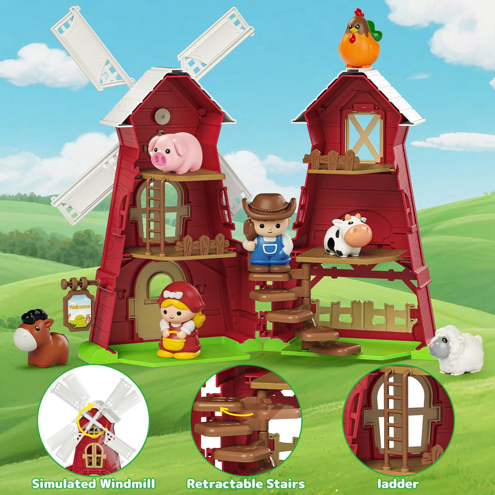 Letapapa open-door and windows design invites interactive entry and exit play.