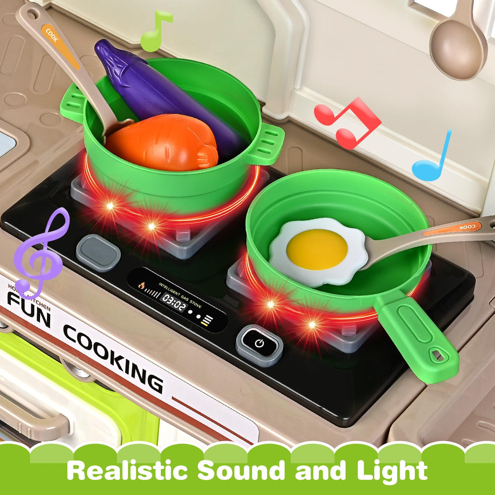 Letapapa Kitchen oven door for realistic baking pretend play.