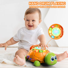 Letapapa side rotating beads support finger dexterity during crawling.