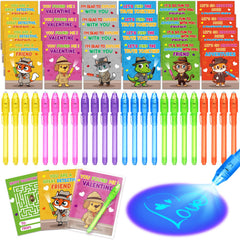 Letapapa valentines cards 24-pack for classroom exchange