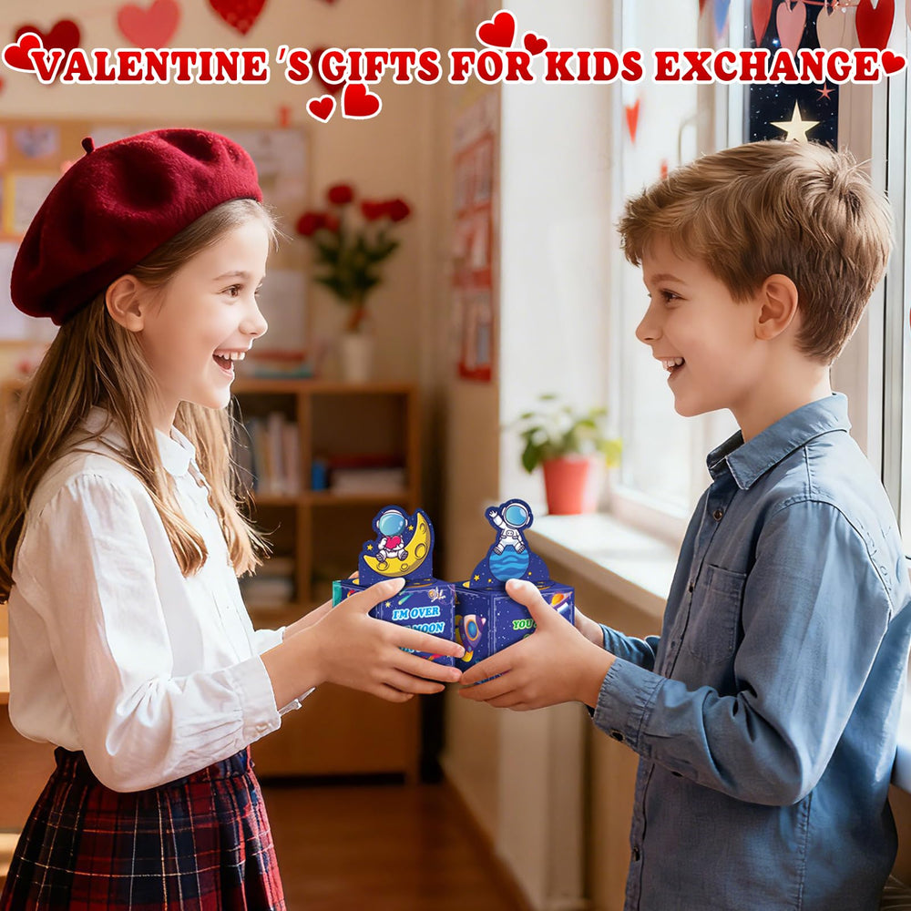 Letapapa valentines classroom exchange setup for gifts