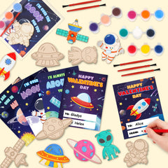 Bright colors and space patterns boost engagement in parties.