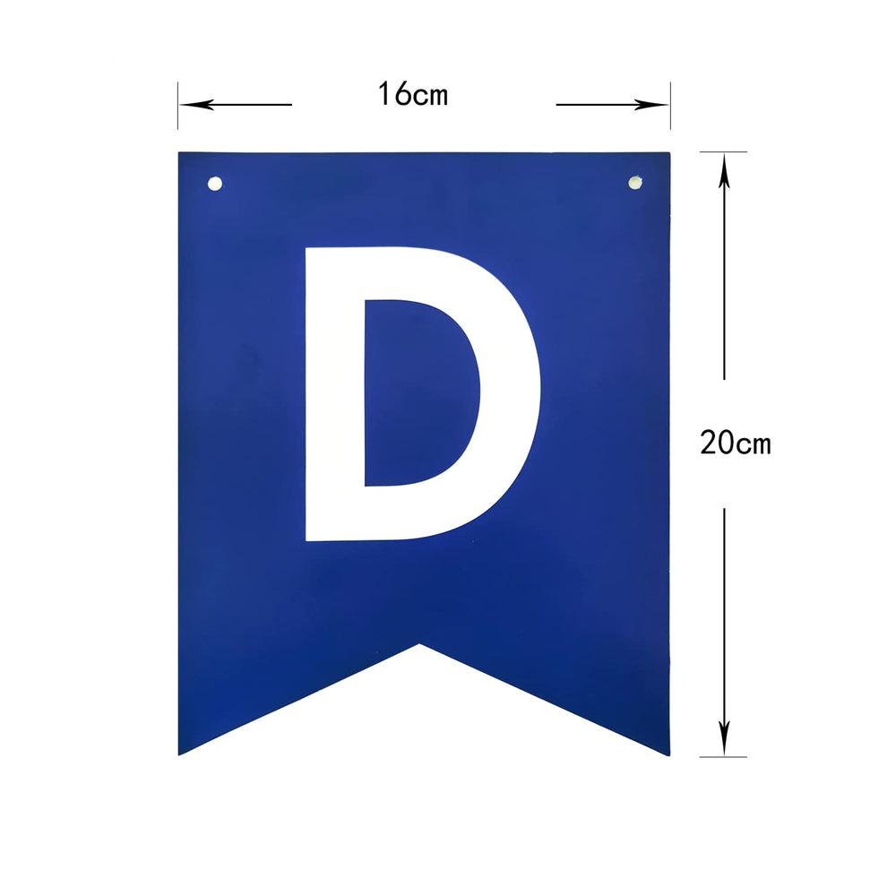Letjolt durable heavy card stock banner for wall decor and reuse