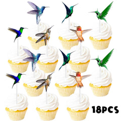 LETLIMIT glitter toppers for cupcakes brighten cakes with shimmering accents.