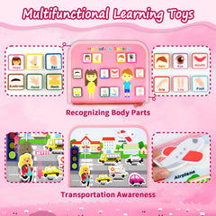 Letoya Busy Board Clock Time Activity supports early sequencing.