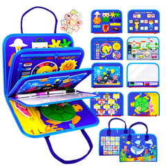 Letoya Ocean Busy Board cover invites curious play with ocean scene