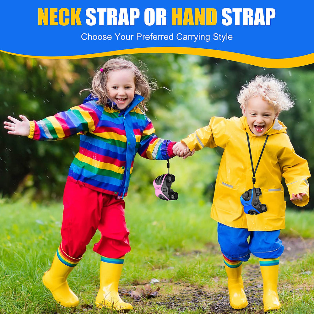 LET'S GO! adjustable eye distance suits both children and adults for comfortable viewing.