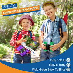 LET'S GO! binoculars aid hiking adventures for young explorers.