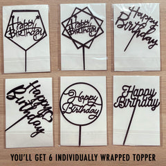 LetsCake toppers fit for all ages and party styles.