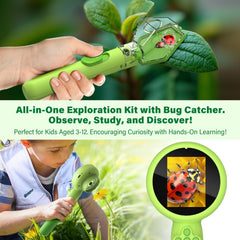 LEUOA bug catcher magnifier supports hands-on nature studies