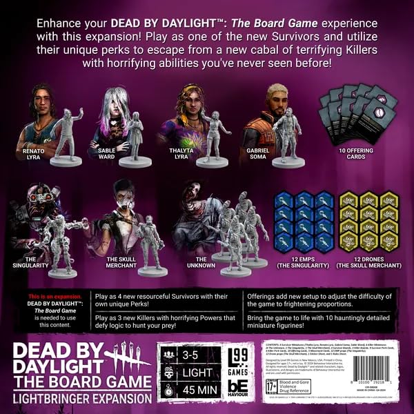 Level 99 Games Lightbringer expansion: modular maps for varied, replayable sessions.