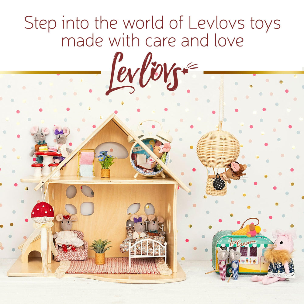 LEVLOVS Mouse Ava tutu skirt detail adds playful charm for storytelling