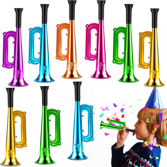 Lewtemi blue trumpet toy, lightweight party favor ideal for kids.