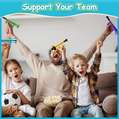 Lewtemi yellow trumpet toy, vibrant color captures attention during events.
