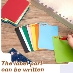 Lewtemi card dividers measuring 2.6 x 3.8 inches for standard cards