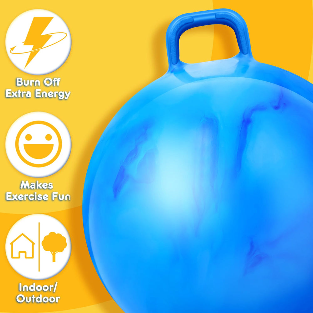Lewtemi inflation pump supports quick setup of bouncing balls