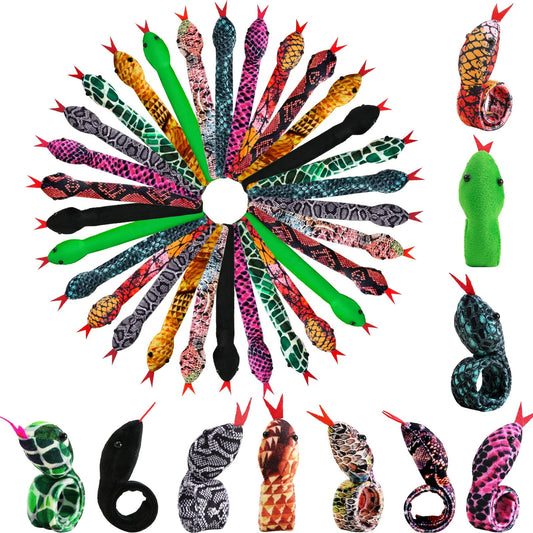 Lewtemi snake slap bracelet with bold, realistic snake pattern ready for Halloween