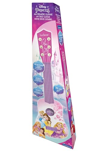 Lexibook beginner nylon strings guitar enhances gentle play for kids.
