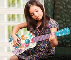 Lexibook Stitch guitar tunable for ear training, tuner not included.