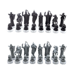 Lexibook Harry Potter chess board design shows Hogwarts-inspired details.