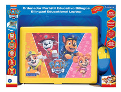 Lexibook Paw Patrol laptop 170 bilingual activities promote language and logic skills.