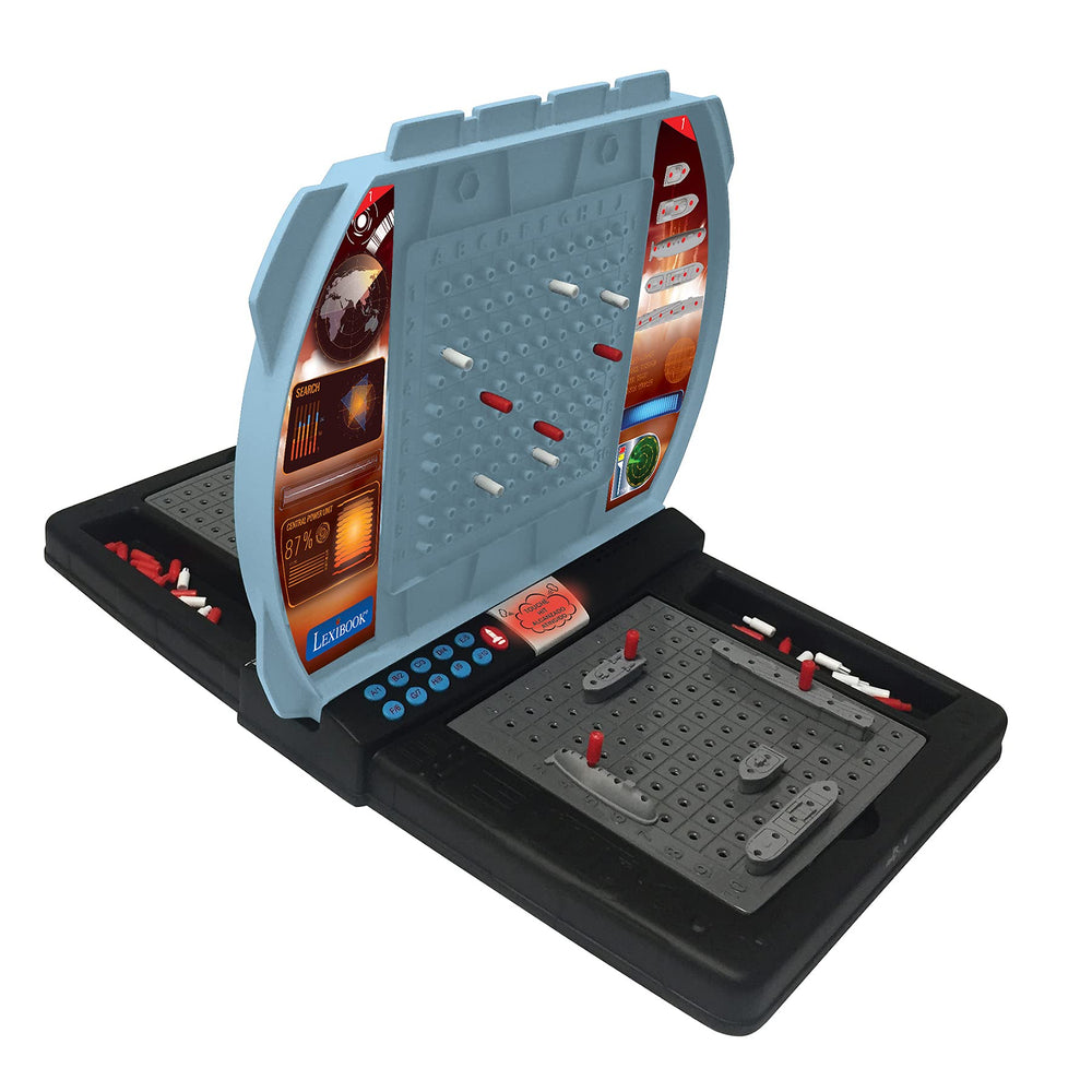 Lexibook Talking Sea Battle console front view for immersive naval play.