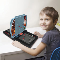 Lexibook Sea Battle ocean grids enable two-player play.