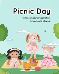 LeyaDoll playtime scene showcases imaginative pretend play and nurturing interaction.