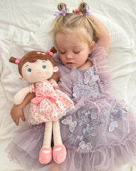 LeyaDoll 16-inch companion doll makes a thoughtful gift for toddlers and babies.
