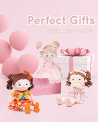 LeyaDoll highlights buttons and bows for imaginative play
